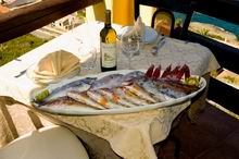 Il RisIl Ristorante Su Nuraghe: vista e palato appagati - pesce fresco e non solo